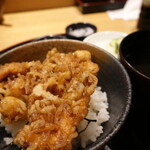 天麩羅 なか江 - かき揚げ丼