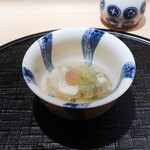 新ばし 星野 - クエ酒蒸し