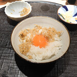 新ばし 星野 - ご飯、ねこまんま