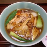 うどん処 杉 - 【2012年10月】野菜あんかけ＠750円。