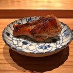 とり茶太郎 - ほろほろ鳥 手羽元 燻製