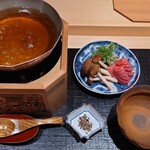 日本料理 柳燕 - ねぎま鍋