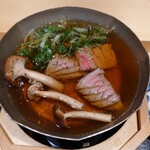 日本料理 柳燕 - ねぎま鍋