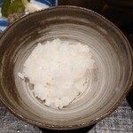 日本料理 柳燕 - 炊き立ての雪椿