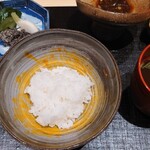 日本料理 柳燕 - 3杯目はお新香で