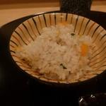 日本料理　百屋 - 海老芋ご飯アップ