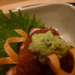 日本料理　百屋 - 熟成された山葵は旨味と辛味のバランスが良い