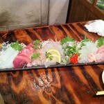 刺身7点盛り￥1,980