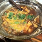 魚～ずまん - 牡蠣と三ツ葉の卵とじ