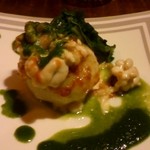 口悦 - 蕪と白子の海胆チーズ焼き