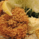 カキひれかつのひれかつ部分