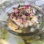 リストランテ アクアパッツァ - カンパチのカルパッチョ