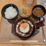 Youshokuyaisejuu - 松阪牛の土鍋ハンバーグ