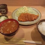 Tonkatsu Takeichi - ロースカツ定食￥1000