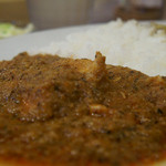 東京 京橋屋カレー - ツインカレー（辛口伊達鶏側）