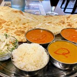 ヒマラヤン食堂 - 料理写真:カレー三種（2021.09）