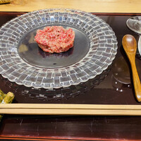 肉料理ふくなが - タルタルステーキ