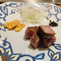 横浜うかい亭 - サーロインステーキ　