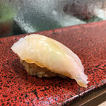 すし宗達 - 大分産カワハギ＋肝