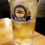 串焼き本舗 - メガハイボール：560円+税