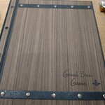 Grand Bleu Gamin - メニューもステキ