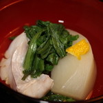 会席料理 岸由 - あま鯛と大根の煮物