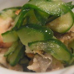 新ばし 星野 - はものつけやき　酢の物　6月