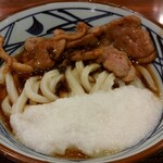 丸亀製麺 - 鴨山椒とろろぶっかけ　690円(並)