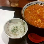丸亀製麺 - トマたまカレーうどん