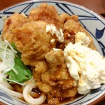 Marugame Seimen - タル鶏天ぶっかけ　690円(並)