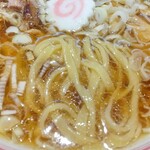 中華そば えもと - 麺の感じ