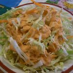 ケララバワン - ランチのサラダ