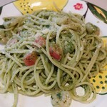 ピッツェリア ローロ - ・「小海老とフレッシュトマトのジェノベーゼパスタ」