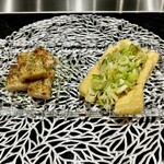 TEPPAN DINING 心 - 大根餅、揚げ豆腐