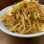 朝日屋 - どっさりの野菜いっぱいのもやし^^)♪