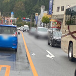 朝日屋 - 日光はかなり人が出かけているみたいです！渋滞。。