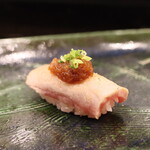 にぎり鮨 一五〇 - 炙りおろしねぎポン