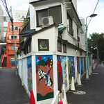 アビオファームズマーケット - 裏道の Y字路　 POP ART