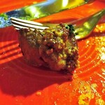 イルクオーレ ピアットスズキ - ランプ肉の串焼き