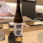 梅田 鮨 よこ田 - 獺祭