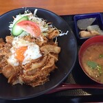 たなぽん食堂 - 豚丼500円税込み