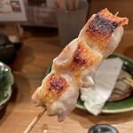 きんぼし - 名古屋コーチンの胸肉（コース内）評価＝◎