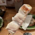 きんぼし - 名古屋コーチンの胸肉（コース内）評価＝◎