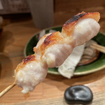 きんぼし - 名古屋コーチンの胸肉（コース内）評価＝◎