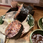 きんぼし - 焼き海苔巻き（コース内）評価＝◎