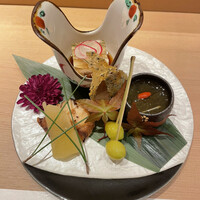 難波 鮨 よこ田 - 先付け