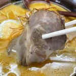 えぞらーめん勝二 - こく塩ラーメンチャーシューアップ