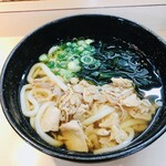 玄海うどん - かしわうどん