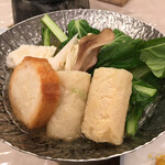Hoteru Kameya - 仙台麩は実は食べたことがない。お出汁がしみて美味しい！