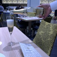 ベルテンポ - 宣言中だったためノンアルスパークリングで乾杯